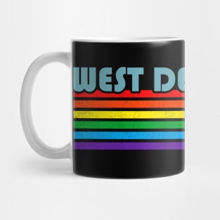 West Des Moines Iowa Pride Shirt West Des Moines LGBT Gift LGBTQ Supporter Tee Pride Month Rainbow Pride Parade Mug